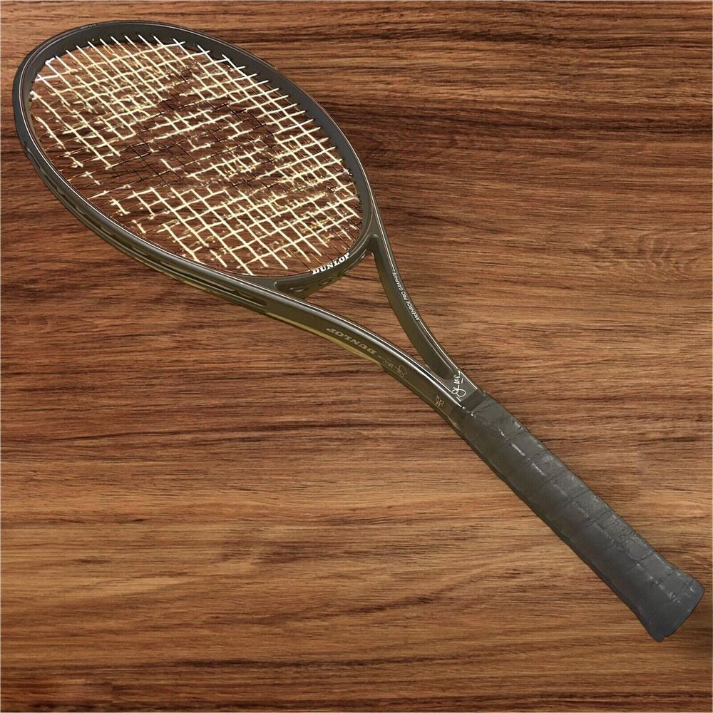 DUNLOP McENROE GRAPHITE PRO TENNIS RACQUET (4 1/2) 27 1/4” Mid Size Racket